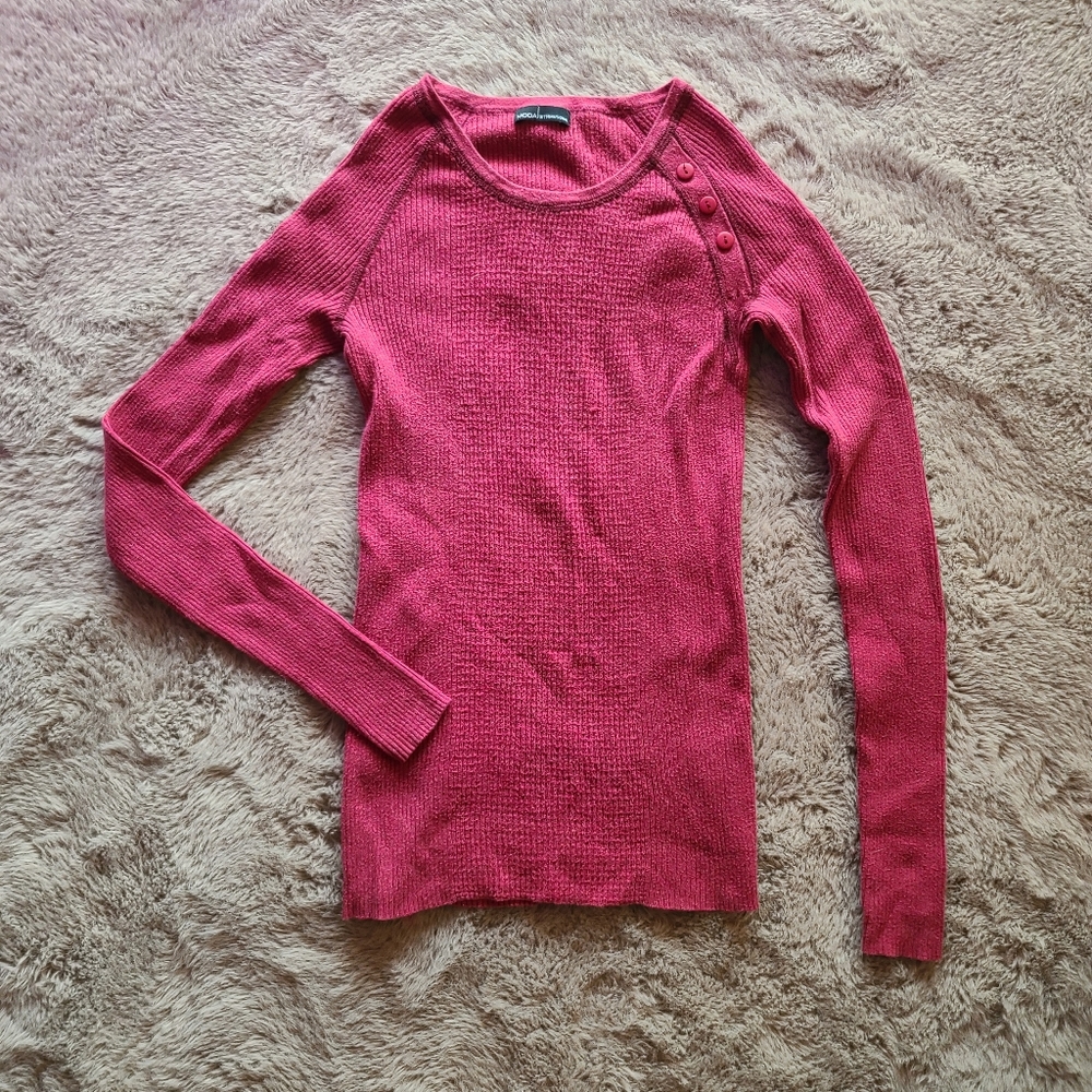 Moda Internation waffle knit thermal